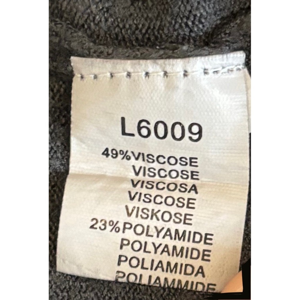New Collection Hoodie Women's Gray Leopard Print with Gold Foil Accents & Gilt - Picture 11 of 16